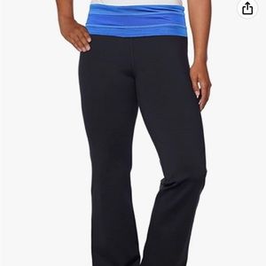 ISO kirkland blue band yoga pants size L